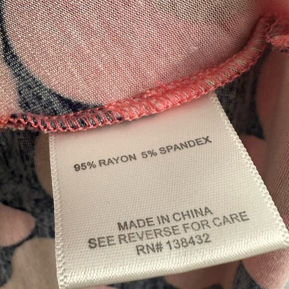 ModCloth Dress Midlength Tie Polka Dot Casual Dress Summer Red Plus Size 1X - Picture 5 of 5